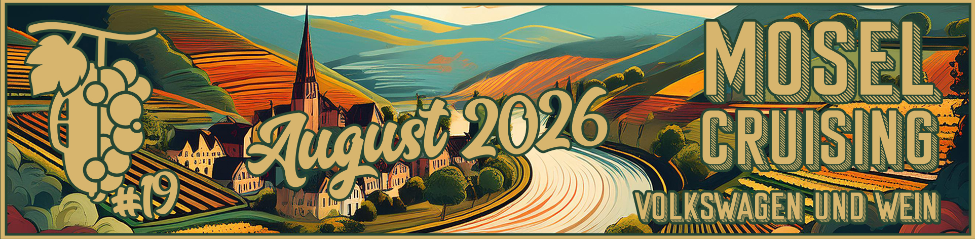 Moselcruising #19 – August 2026